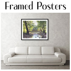 framed art posters