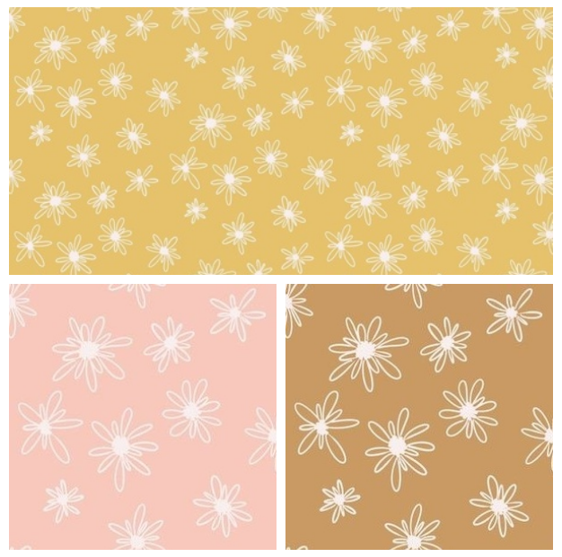 daisy fabric collection